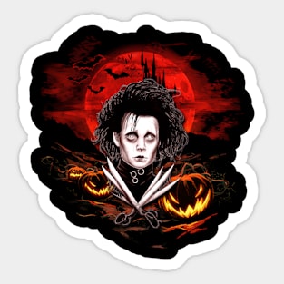 Retro dark fantasy Film Vintage Graphic Sticker